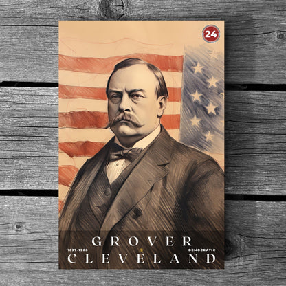 Grover Cleveland 24th Poster | S03