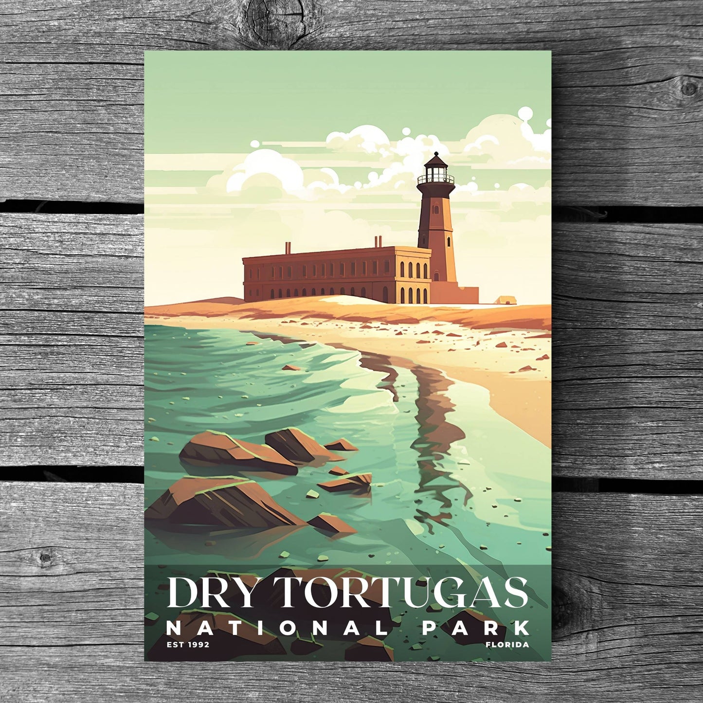 Dry Tortugas National Park Poster | S03