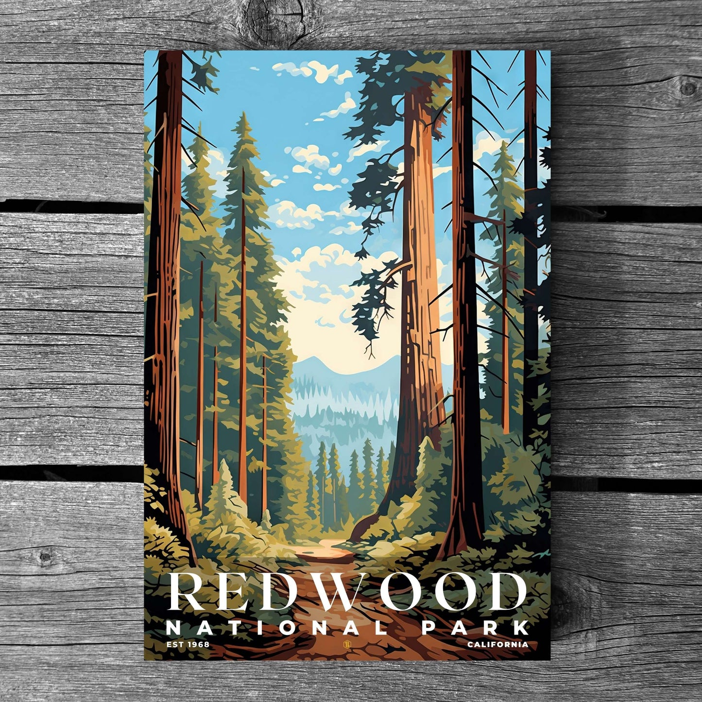 Redwood National and State Parks Poster | S06