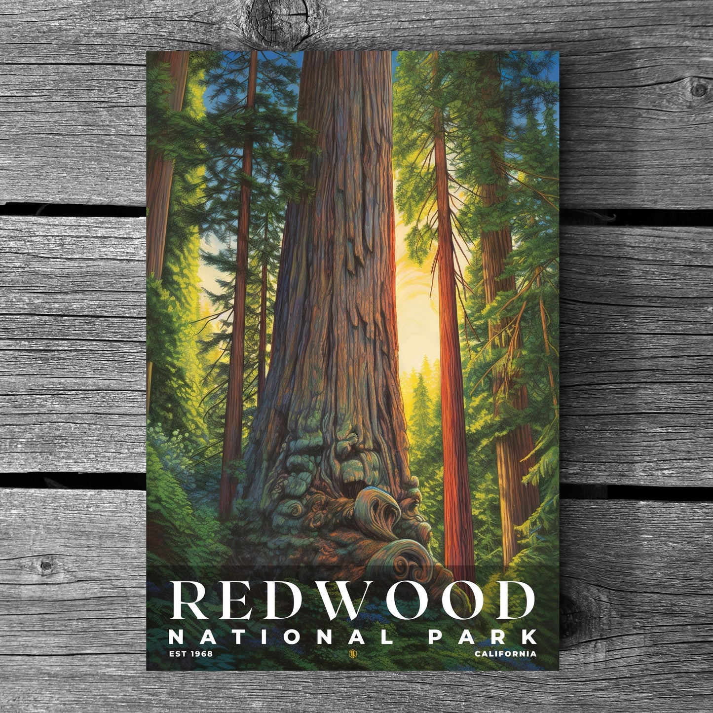 Redwood National and State Parks Poster | S02