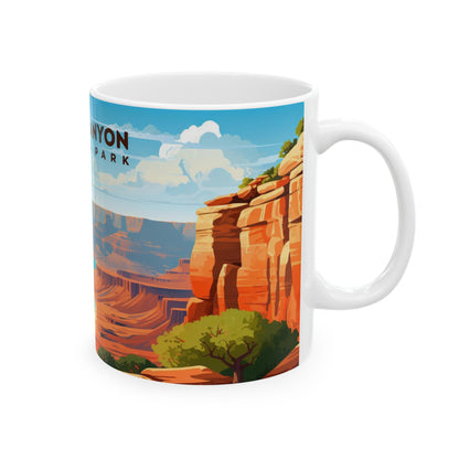 Grand Canyon National Park Mug | White Ceramic Mug (11oz, 15oz)