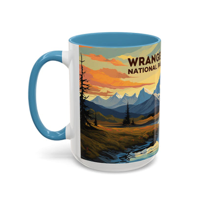 Wrangell-St. Elias National Park Mug | Accent Coffee Mug (11, 15oz)