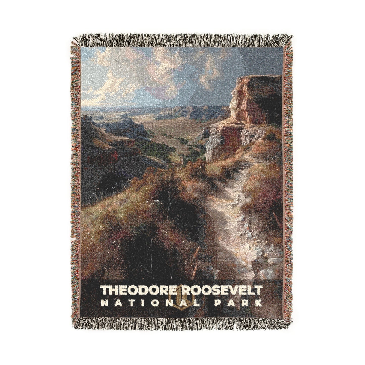 Theodore Roosevelt National Park Woven Blanket | S12