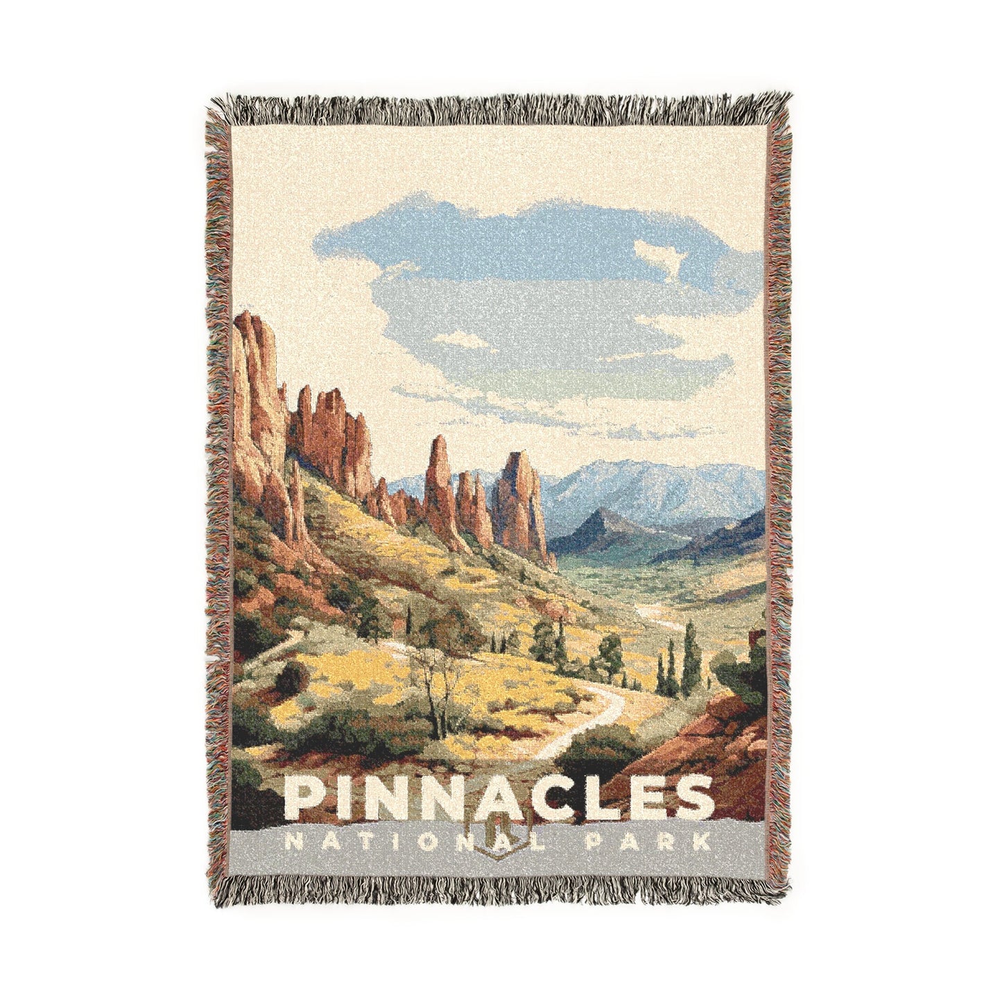 Pinnacles National Park Woven Blanket | S08