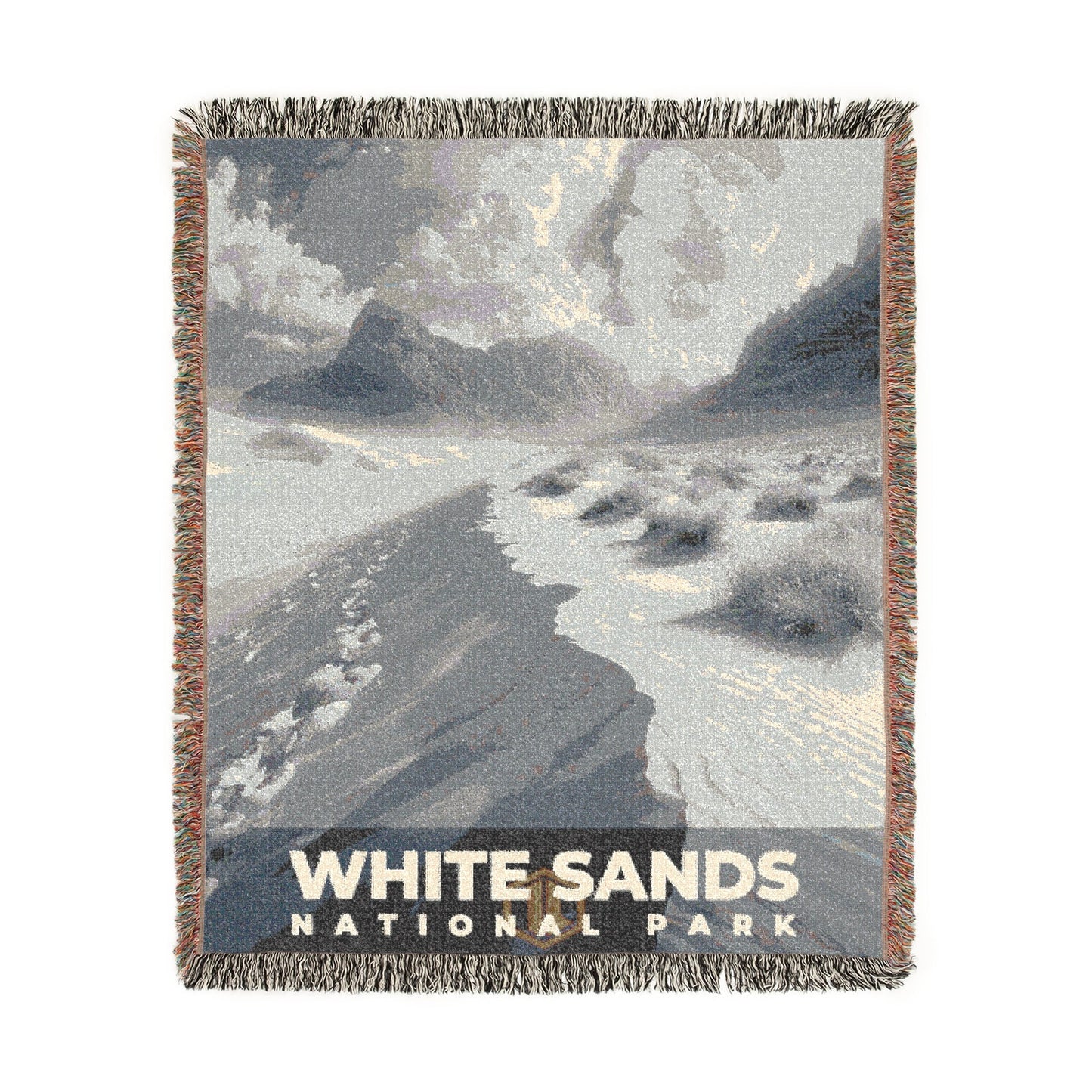 White Sands National Park Woven Blanket | S15
