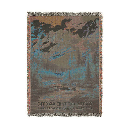 Gates of the Arctic National Park Woven Blanket | S14