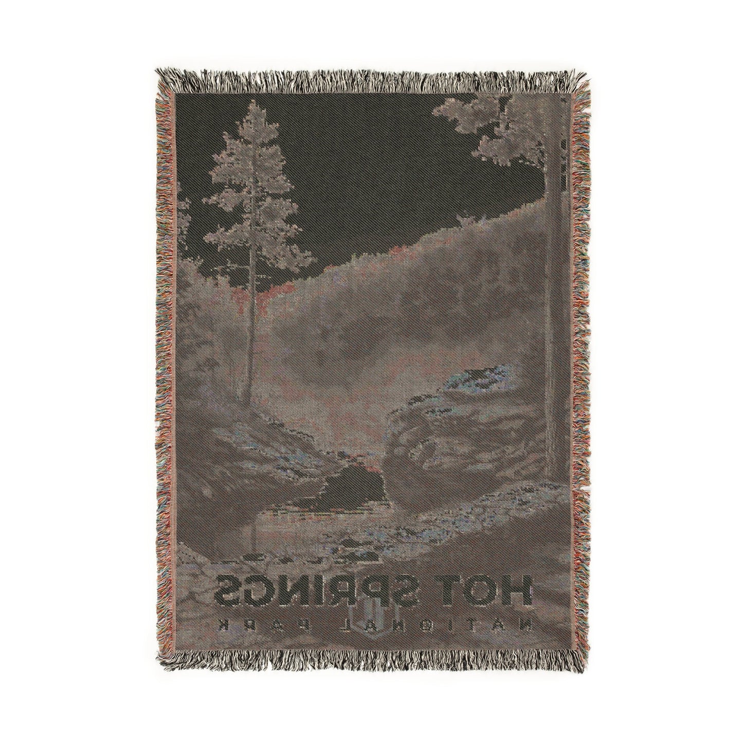 Hot Springs National Park Woven Blanket | S17