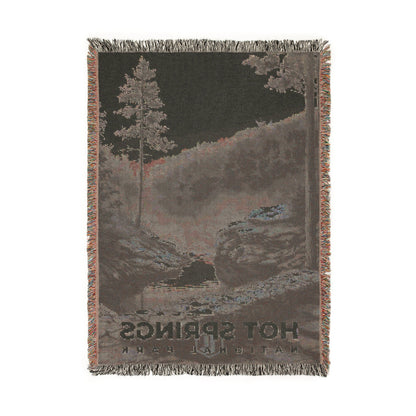 Hot Springs National Park Woven Blanket | S17