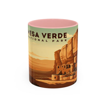 Mesa Verde National Park Mug | Accent Coffee Mug (11, 15oz)