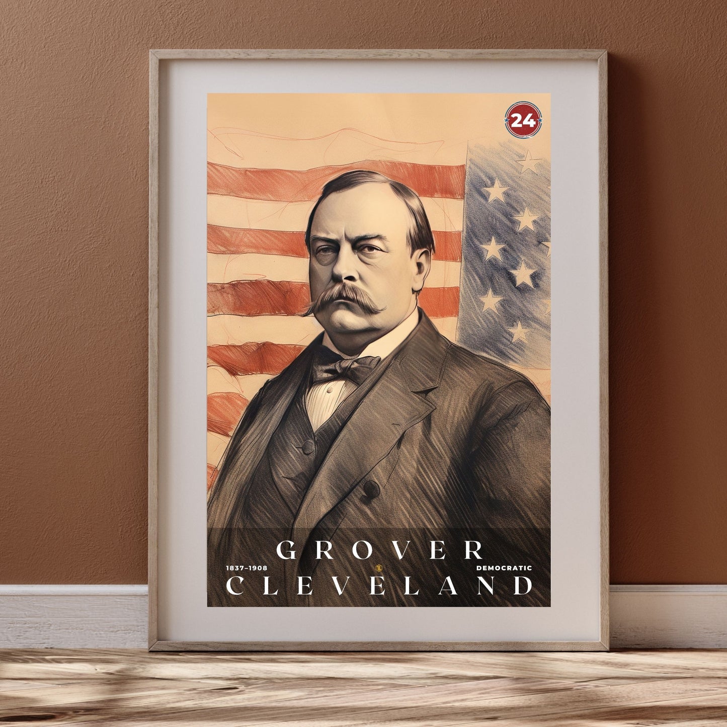 Grover Cleveland 24th Poster | S03