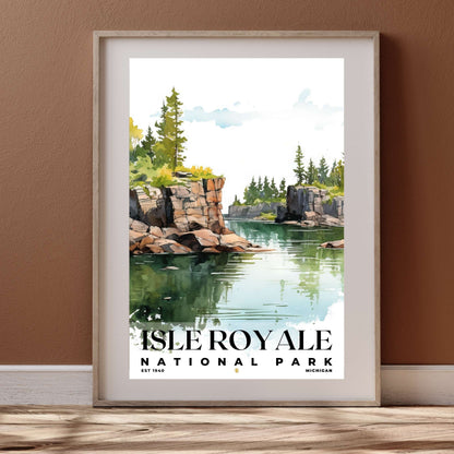 Isle Royale National Park Poster | S04