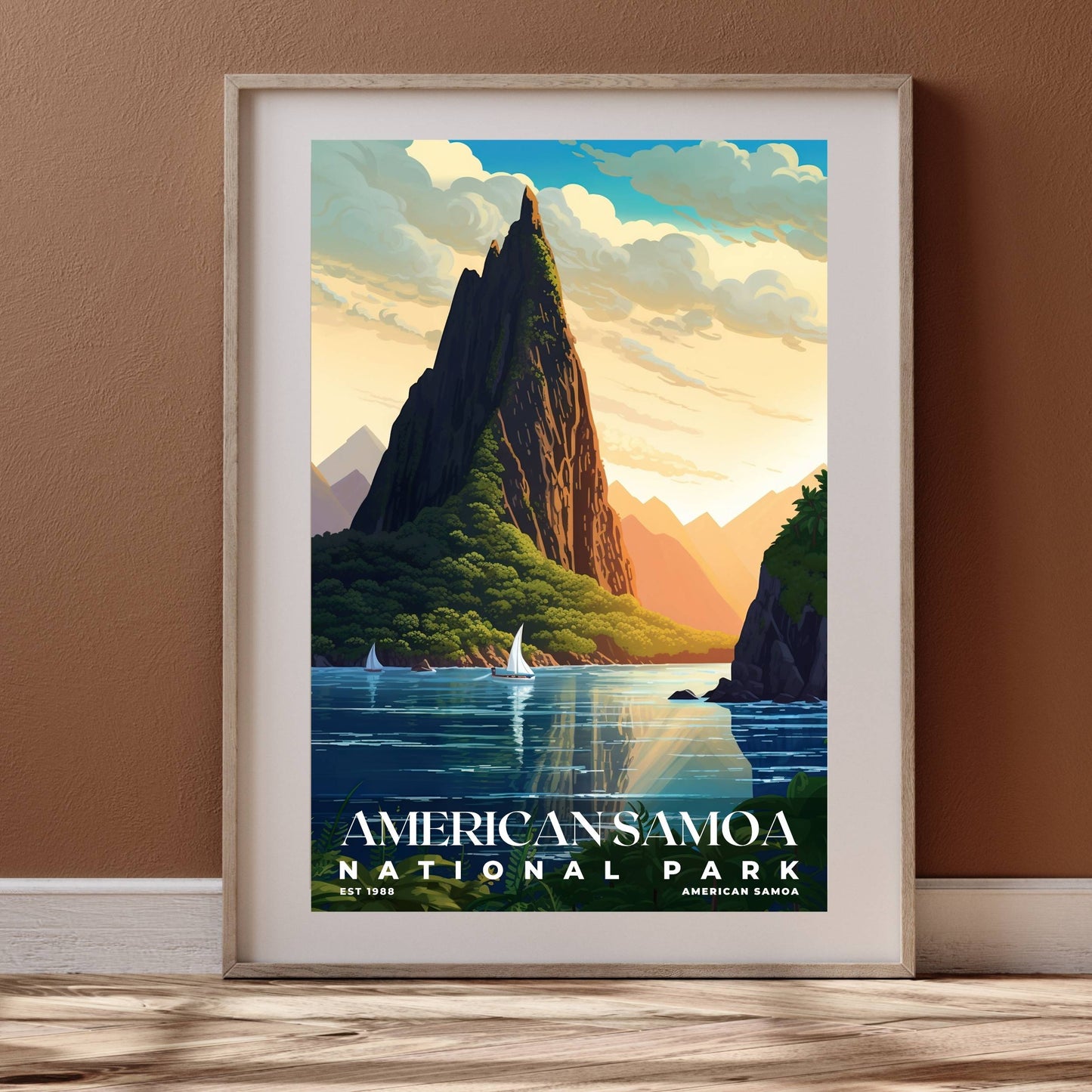 American Samoa National Park Poster | S03