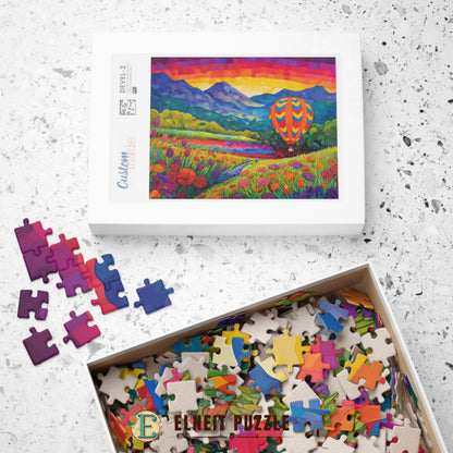 Custom Photo Puzzle, Personalized Family Gift