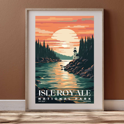 Isle Royale National Park Poster | S05