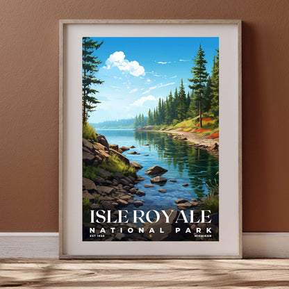 Isle Royale National Park Poster | S07