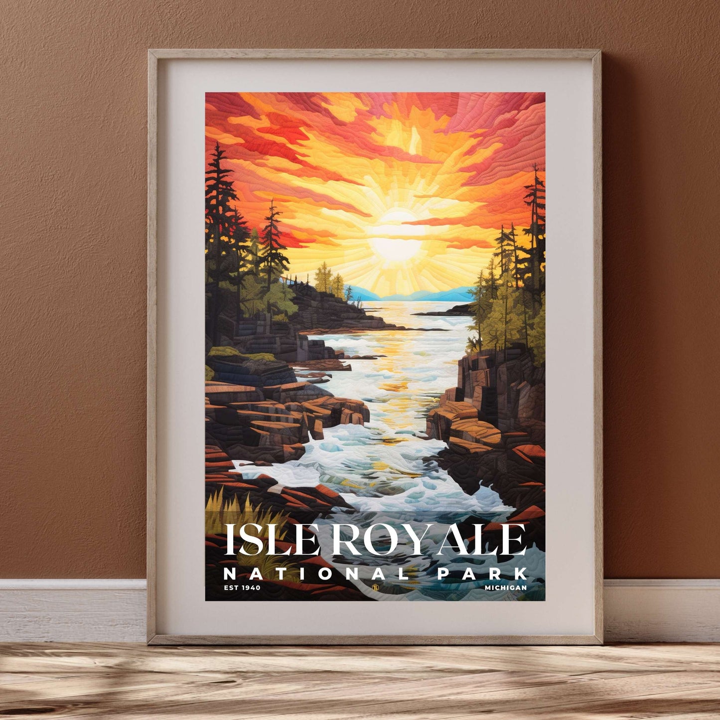 Isle Royale National Park Poster | S09