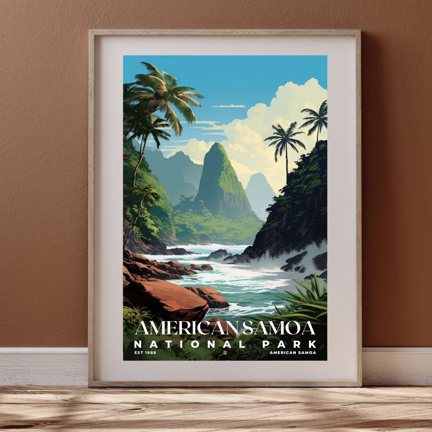 American Samoa National Park Poster | S07