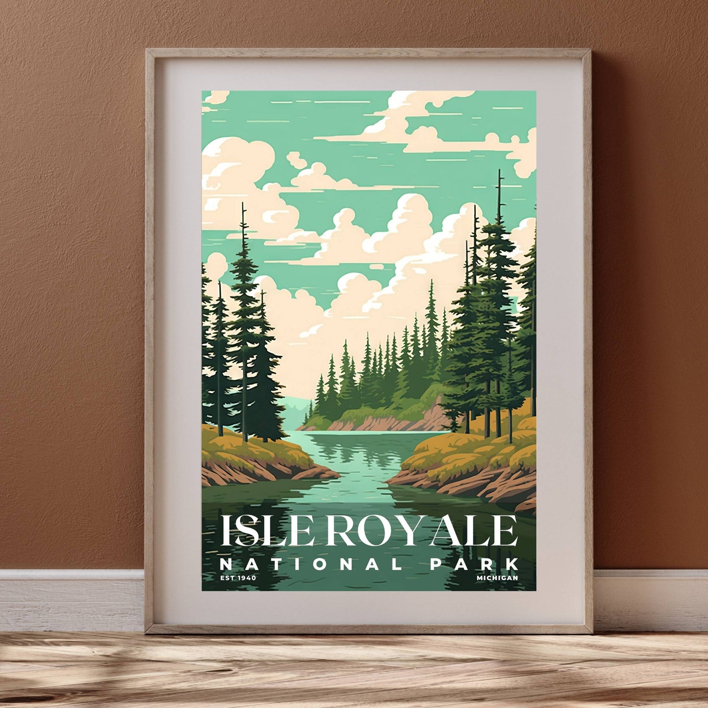 Isle Royale National Park Poster | S03