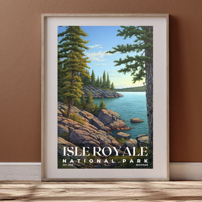 Isle Royale National Park Poster | S02