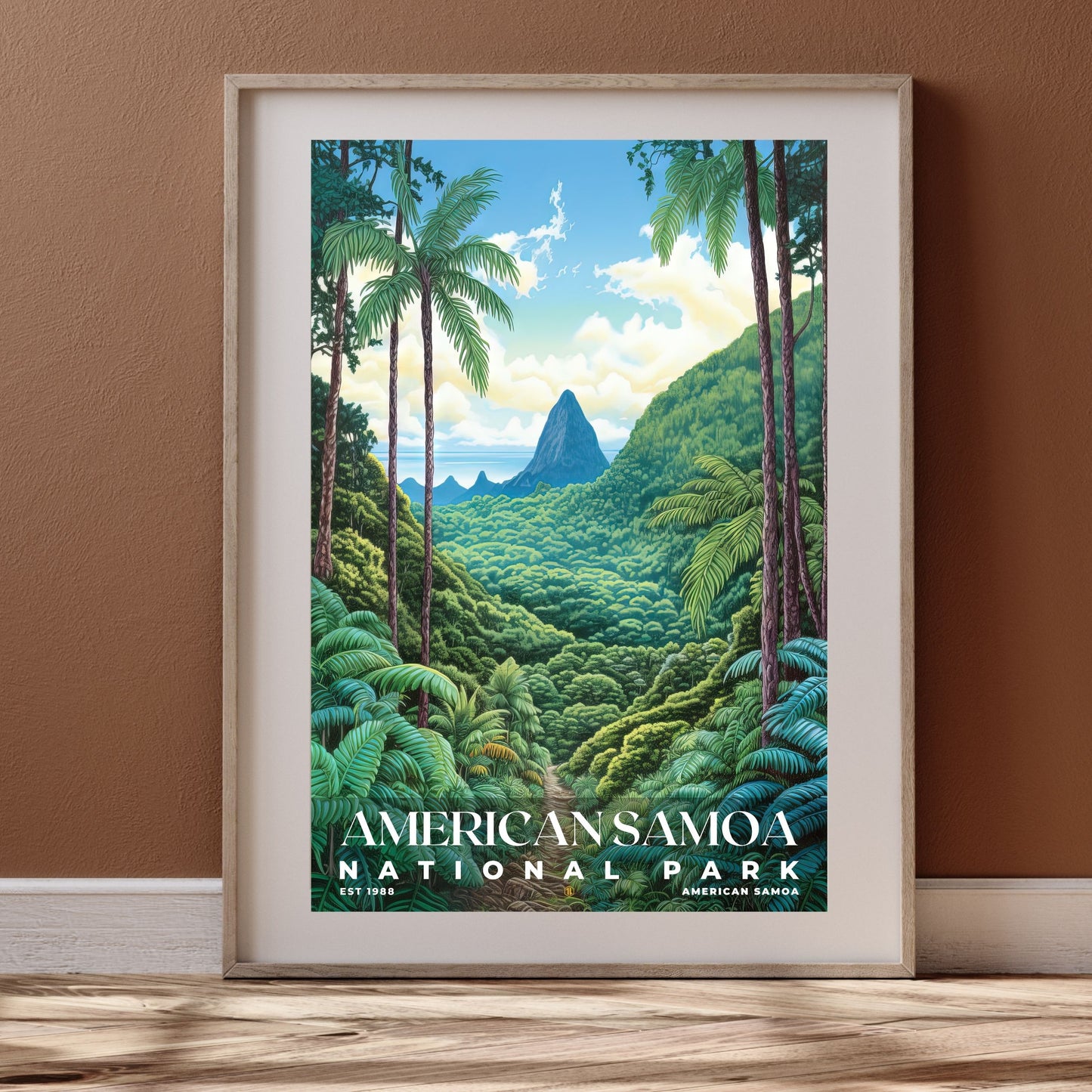 American Samoa National Park Poster | S02