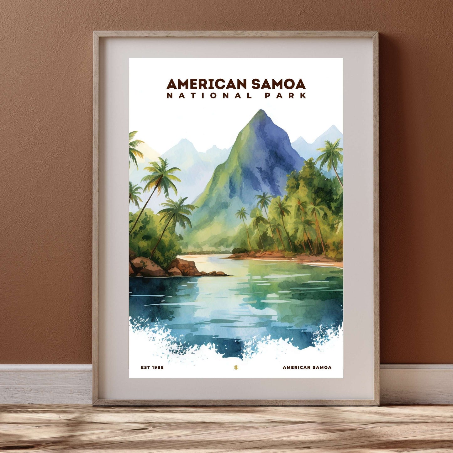 American Samoa National Park Poster | S08