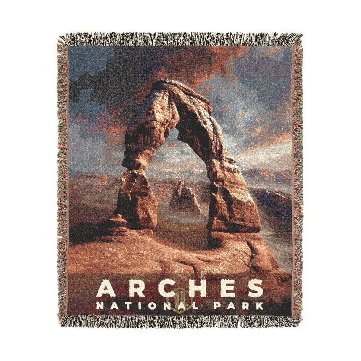 Arches National Park Woven Blanket | S12