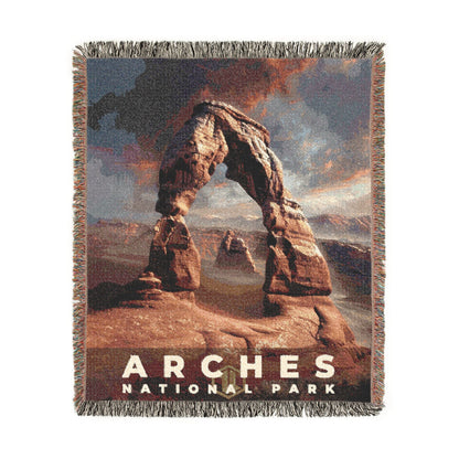 Arches National Park Woven Blanket | S12