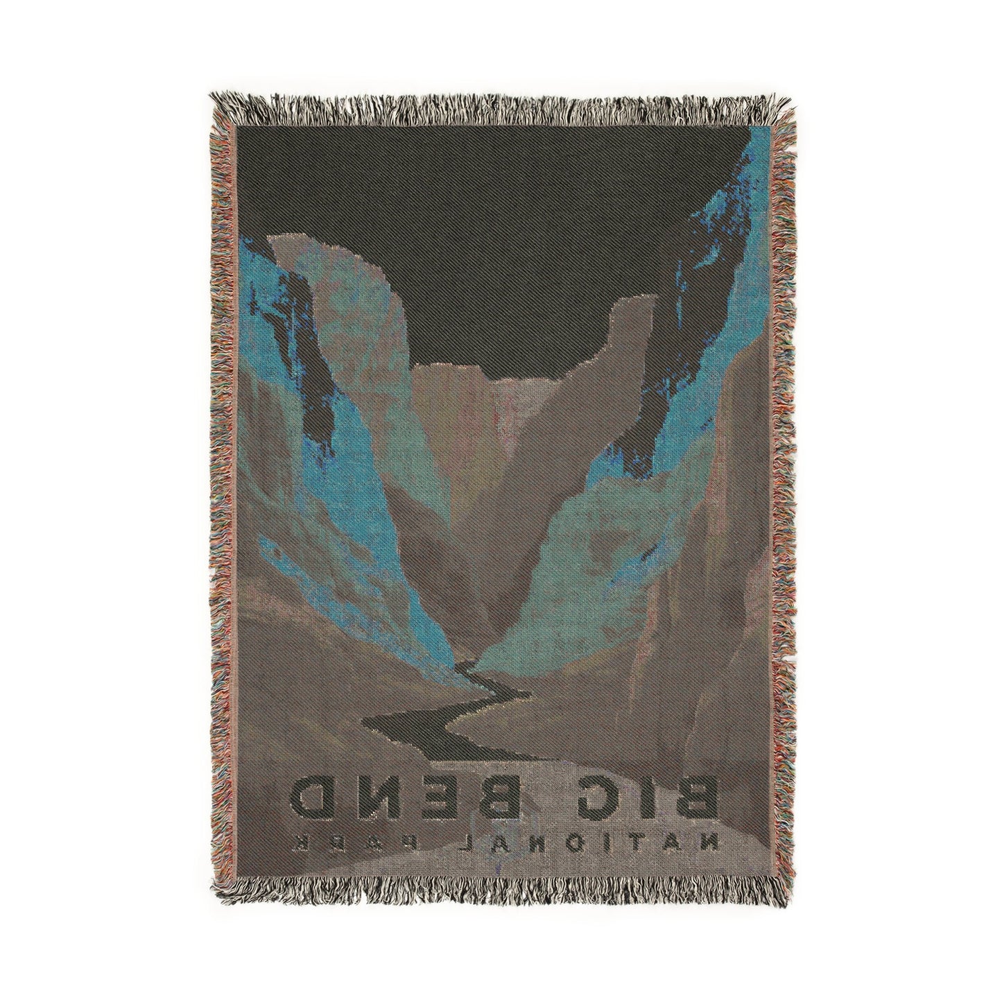 Big Bend National Park Woven Blanket | S20