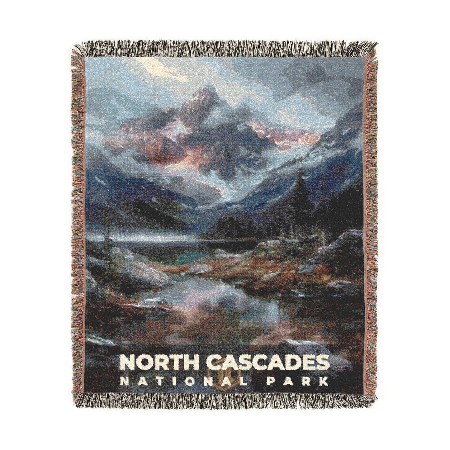North Cascades National Park Woven Blanket | S12