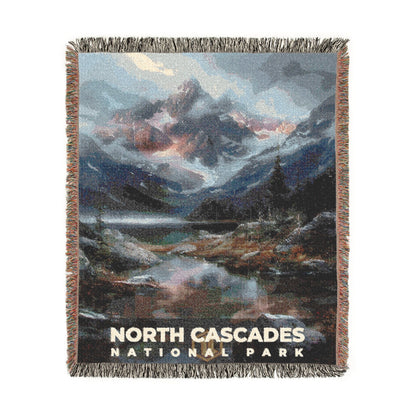 North Cascades National Park Woven Blanket | S12