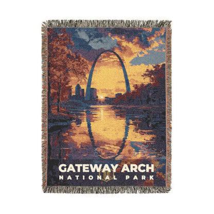 Gateway Arch National Park Woven Blanket | S18