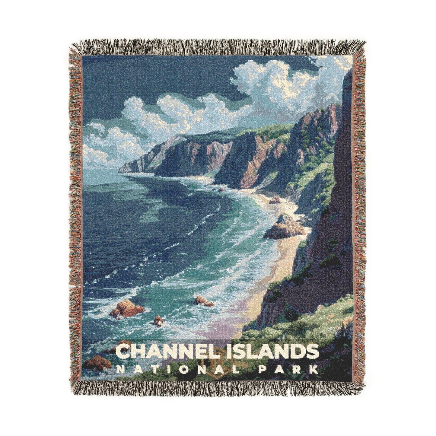 Channel Islands National Park Woven Blanket | S13