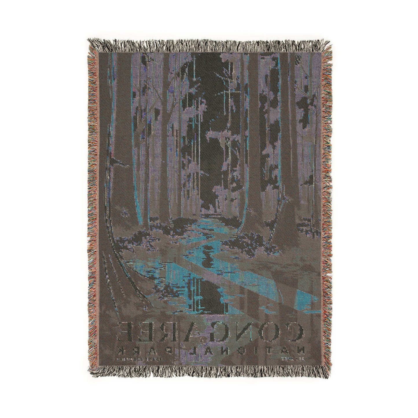 Congaree National Park Woven Blanket | S03