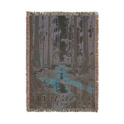 Congaree National Park Woven Blanket | S03