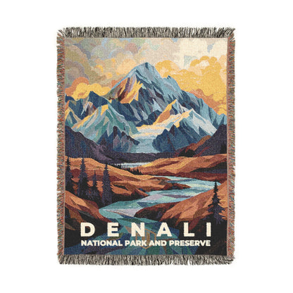 Denali National Park Woven Blanket | S20
