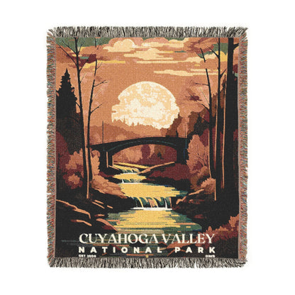 Cuyahoga Valley National Park Woven Blanket | S05