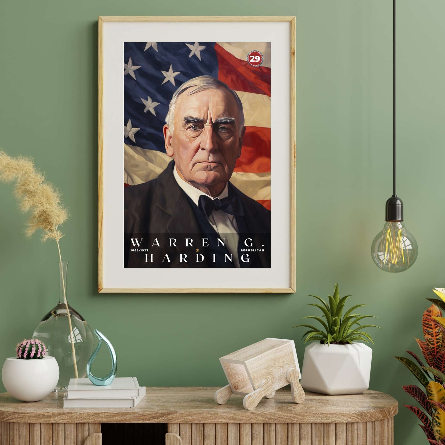 Warren G Harding Poster | S04