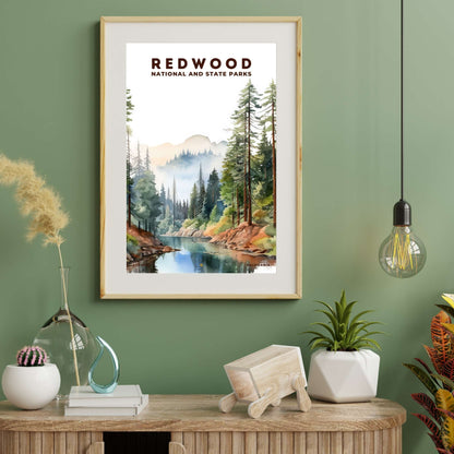 Redwood National and State Parks Poster | S08