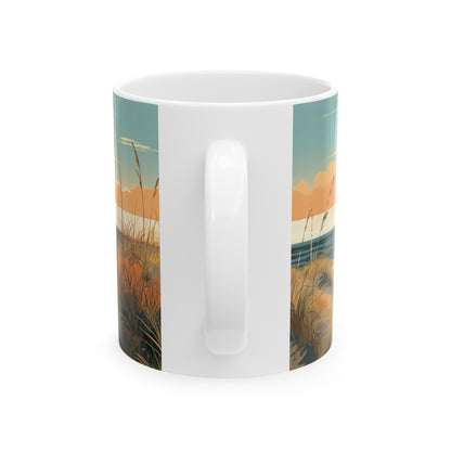 Indiana Dunes National Park Mug | White Ceramic Mug (11oz, 15oz)