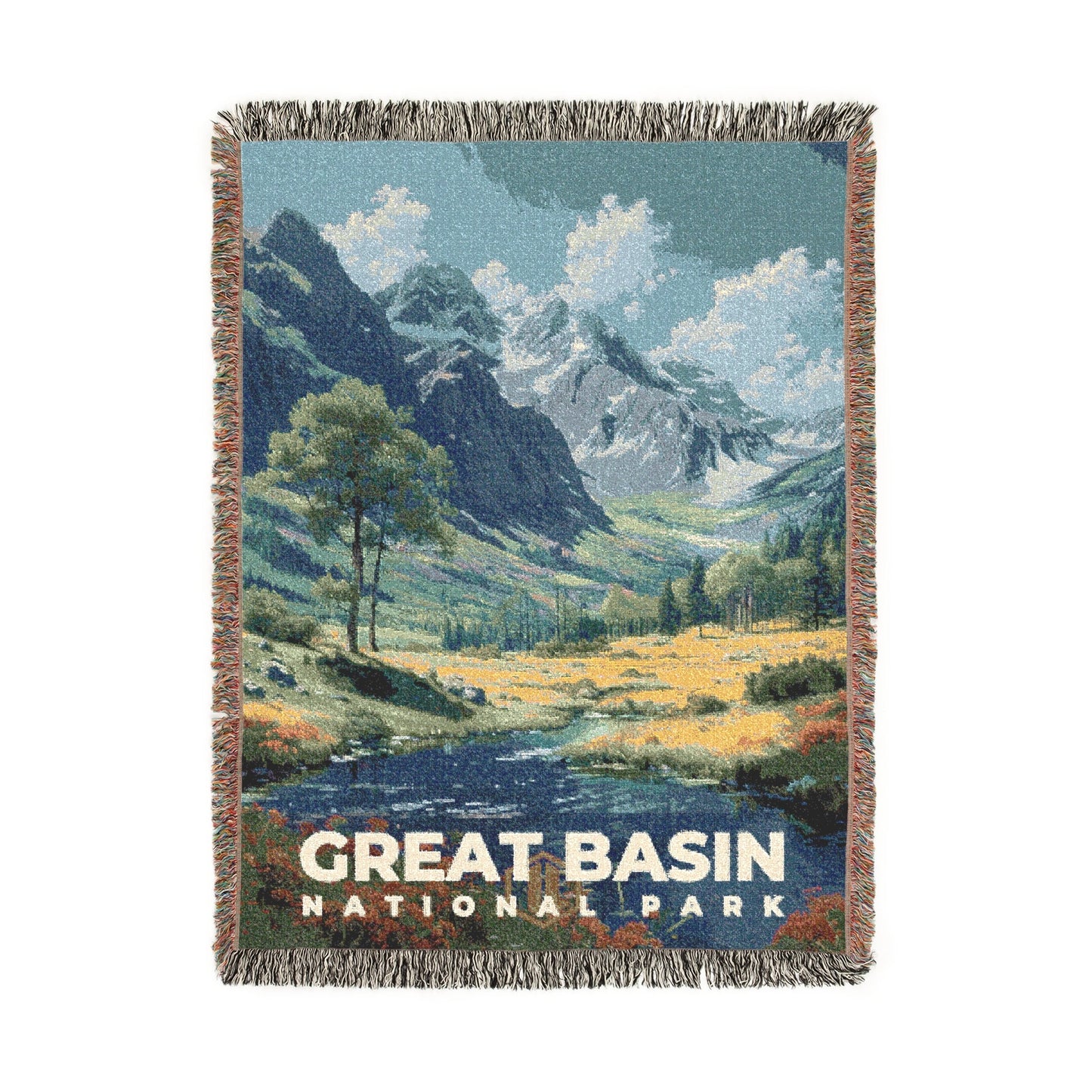 Great Basin National Park Woven Blanket | S13
