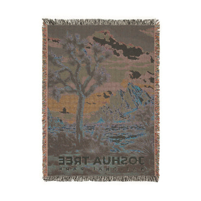 Joshua Tree National Park Woven Blanket | S16