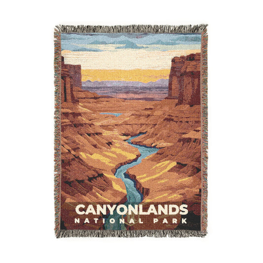 Canyonlands National Park Woven Blanket | S09