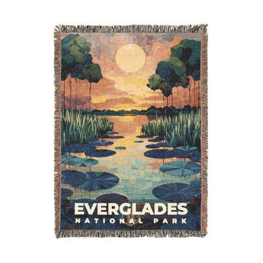 Everglades National Park Woven Blanket | S20