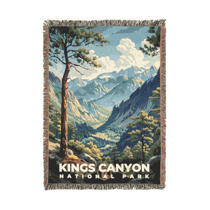 Kings Canyon National Park Woven Blanket | S11