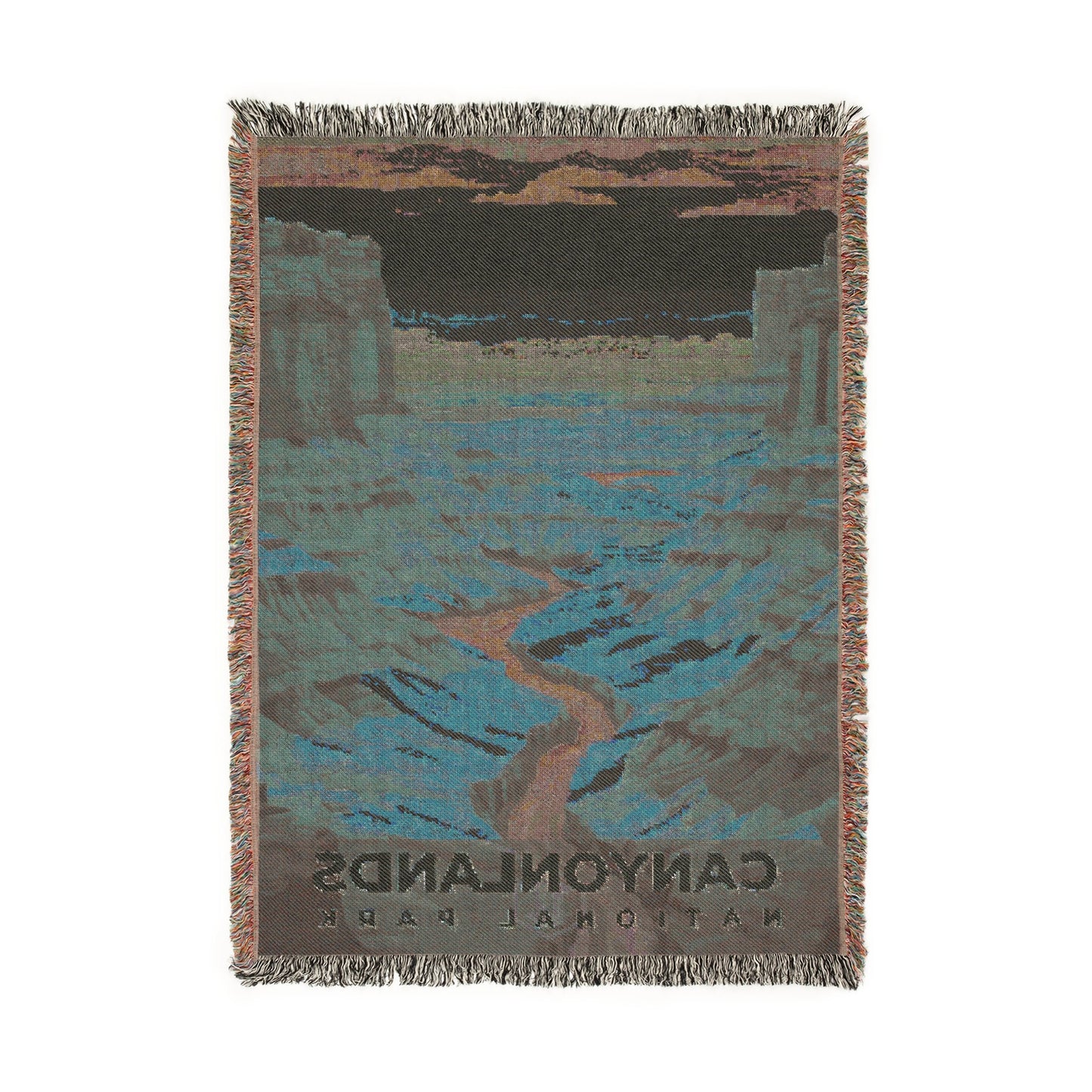Canyonlands National Park Woven Blanket | S09