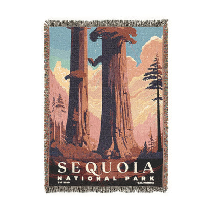 Sequoia National Park Woven Blanket | S03