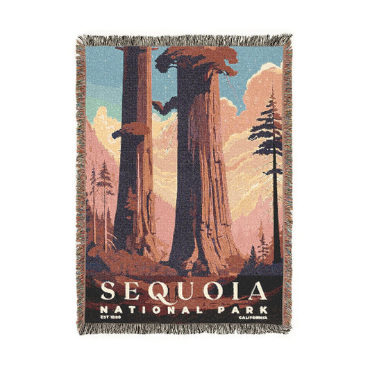 Sequoia National Park Woven Blanket | S03