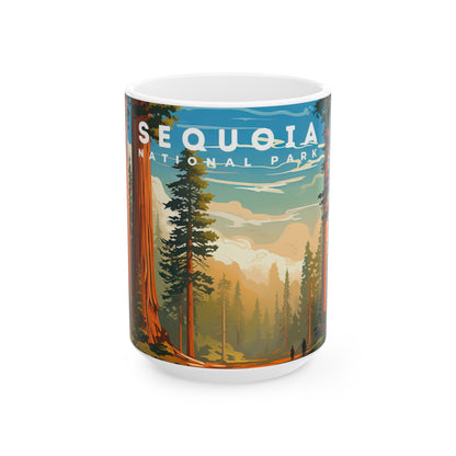 Sequoia National Park Mug | White Ceramic Mug (11oz, 15oz)