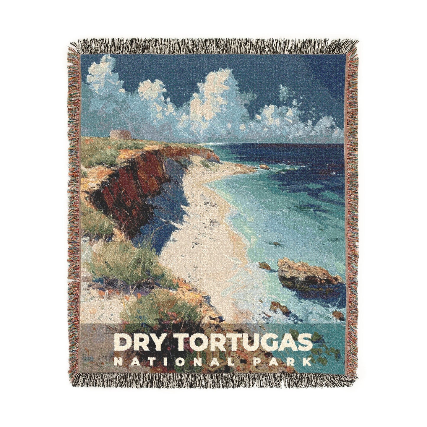 Dry Tortugas National Park Woven Blanket | S14