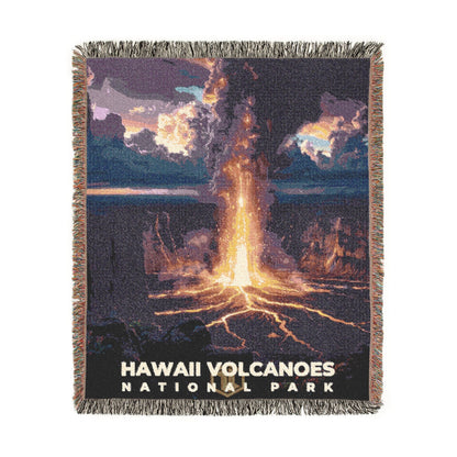Hawaii Volcanoes National Park Woven Blanket | S13